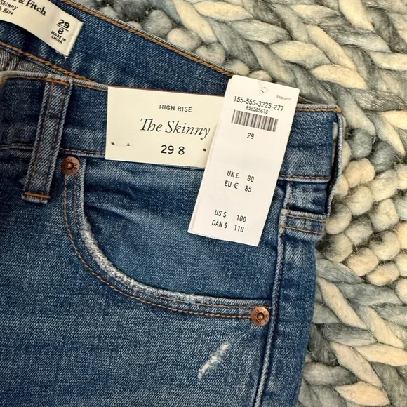 High Rise Skinny Jeans - Picture 1 of 4